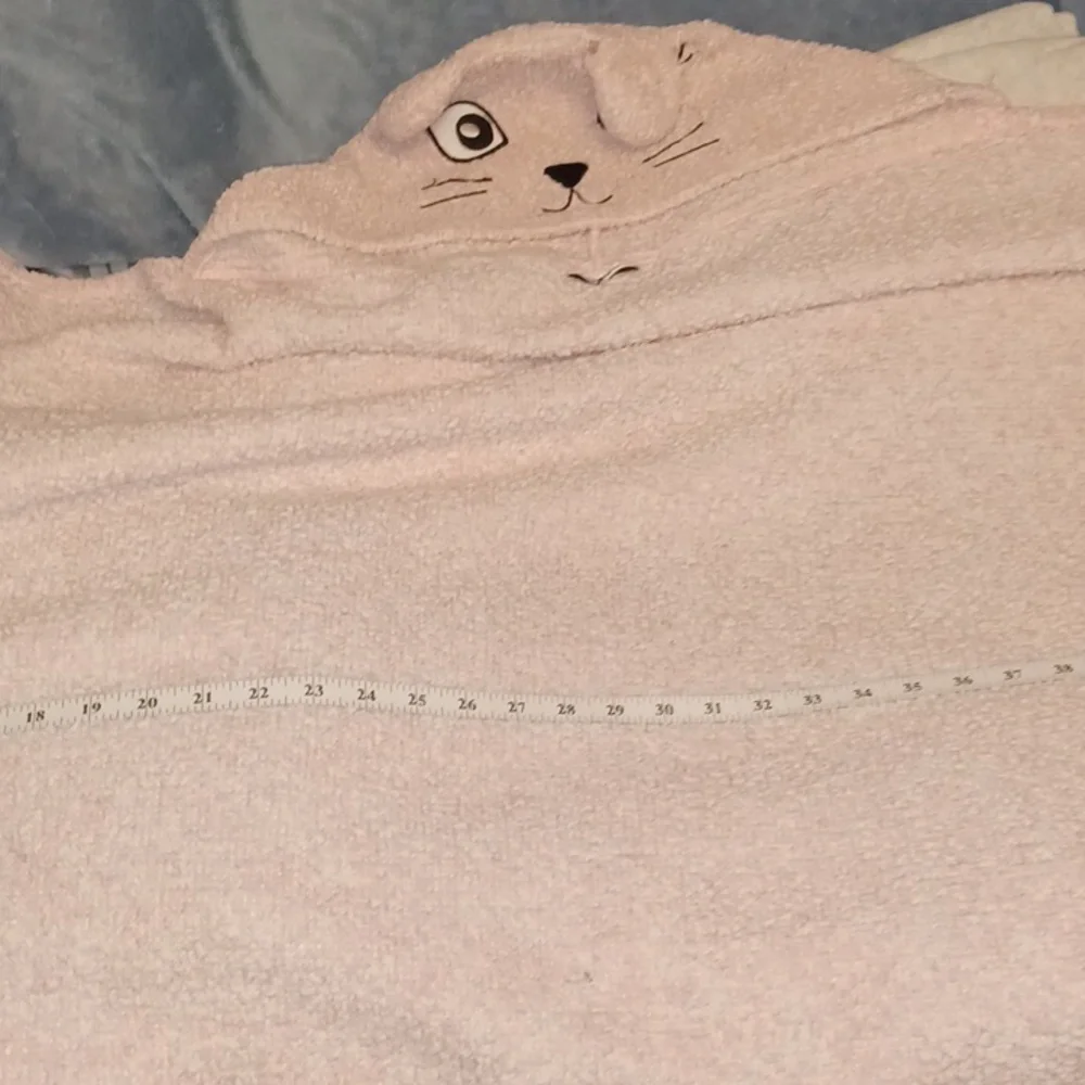 😀3/$12 Cute Pink Animal Hooded Towel teen /adult